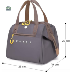 Sac isotherme pour femmes, couleur gris moderne