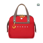 Sac isotherme femme rouge pour le transport de repas