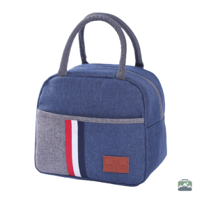 Sac isotherme pratique avec design tricolore élégant