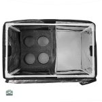 Sac à lunch isotherme noir pour transporter vos repas