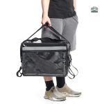 Sac isotherme noir avec design pratique et élégant