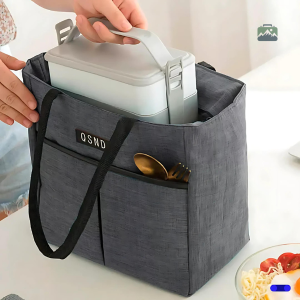 Sac isotherme pratique et stylé en gris