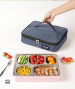 Sac isotherme plat pour les sorties en famille avec lapins
