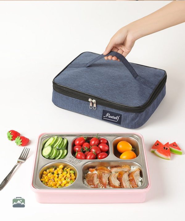Sac isotherme plat pour les sorties en famille avec lapins