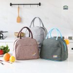Sac isotherme pratique et élégant, idéal pour les repas à emporter