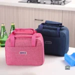 Sac repas bleu pratique pour transporter vos repas chauds ou froids