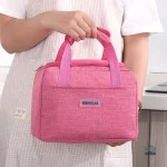 Sac isotherme bleu compact pour le travail ou l'école