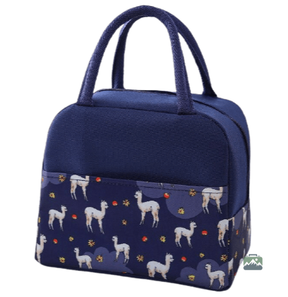 sac-isotherme-repas-bleu-alpagas-1 Sac isotherme repas bleu avec motif alpagas