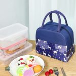 Sac repas isotherme bleu pour garder vos aliments frais