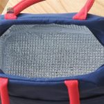 Sac repas isotherme bleu foncé, design ours
