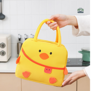 Sac isotherme repas design canard, idéal pour les pique-niques