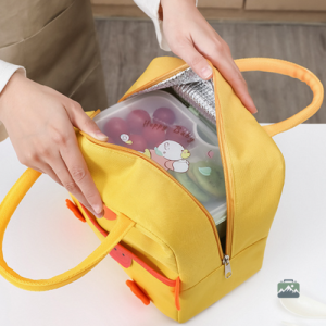 Sac repas isotherme avec motif canard, pratique et esthétique