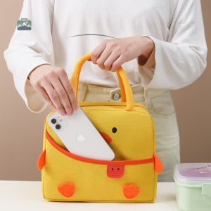 Sac isotherme repas, motif canard, parfait pour vos déjeuners