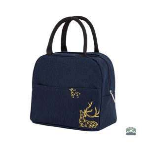 Sac repas isotherme avec design cerf élégant
