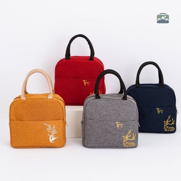 Sac isotherme repas avec style cerf pour tous les jours