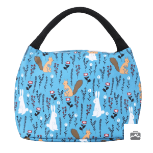 Sac isotherme repas Champs Fleuris pour un déjeuner frais