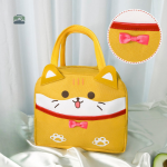 Sac réfrigérant pour repas avec motifs de chats