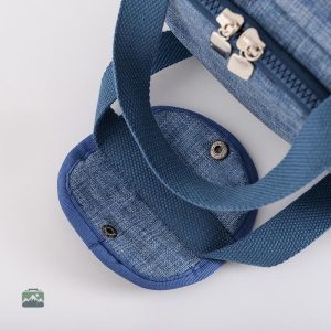 Sac repas isotherme bleu, idéal pour garder vos aliments frais