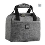 Sac isotherme repas gris classique pour le transport des aliments