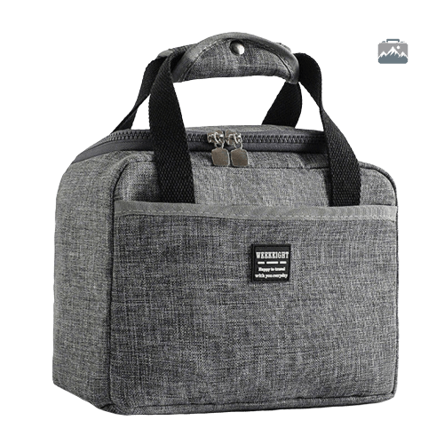 Sac Isotherme Repas Classique Gris