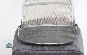 Sac repas isotherme classique en gris pour un usage quotidien