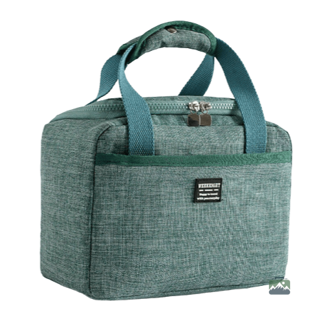 sac-isotherme-repas-classique-vert-1 Sac isotherme repas classique vert pour le transport de repas