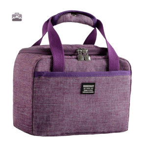 Sac isotherme repas classique violet