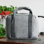 Sac isotherme violet pour repas