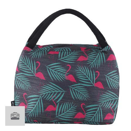 sac-isotherme-repas-flamants-roses-1 Sac isotherme repas flamants roses à motif coloré