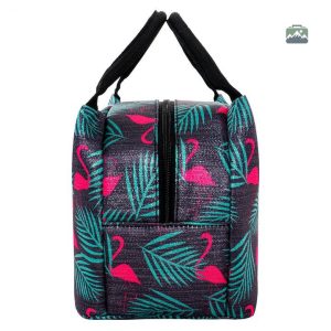 Sac repas isotherme avec design flamants roses