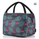 Sac isotherme pour le déjeuner, motif flamants