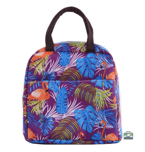 sac-isotherme-repas-flamants-roses-colores-1 Sac isotherme repas flamants roses colorés pour un lunch tendance