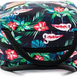 Sac repas isotherme, motif flamants tropicaux colorés et attrayants