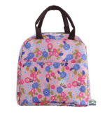 Sac isotherme repas fleuris pour conserver vos aliments au frais