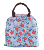 Sac isotherme repas à fleurs