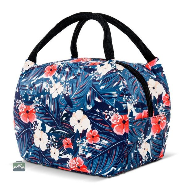 Sac Isotherme Repas avec design Fleurs Sauvages