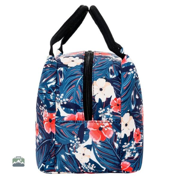 Sac repas isotherme fleuri pour garder vos aliments frais