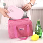 Sac isotherme compact gris pour le déjeuner en extérieur
