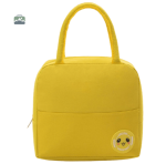 Sac isotherme repas jaune Kawaï pour des repas frais