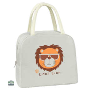 Sac isotherme repas lion pour conserver vos aliments au frais