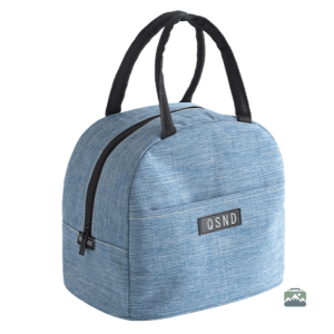 Sac isotherme repas lunch box bleu