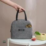 Sac lunch box bleu pour garder vos repas au frais