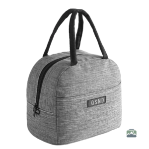 Sac isotherme repas gris compact et pratique
