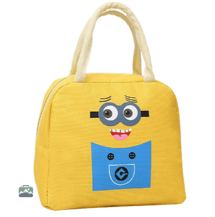 sac-isotherme-repas-minion-jaune-1 Sac isotherme repas Minion jaune pour garder vos aliments frais