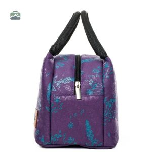 Sac repas isotherme violet pour un transport pratique
