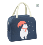 Sac Isotherme Repas Ours Blanc pour un style frais et pratique