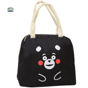 Sac isotherme repas ours noir pour le transport de vos repas