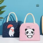 Sac repas isotherme panda, pratique et élégant pour vos pique-niques