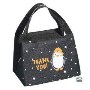 Sac isotherme repas Pingouin Cool Neige pour repas en extérieur