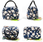 Sac repas isotherme avec motif printemps coloré